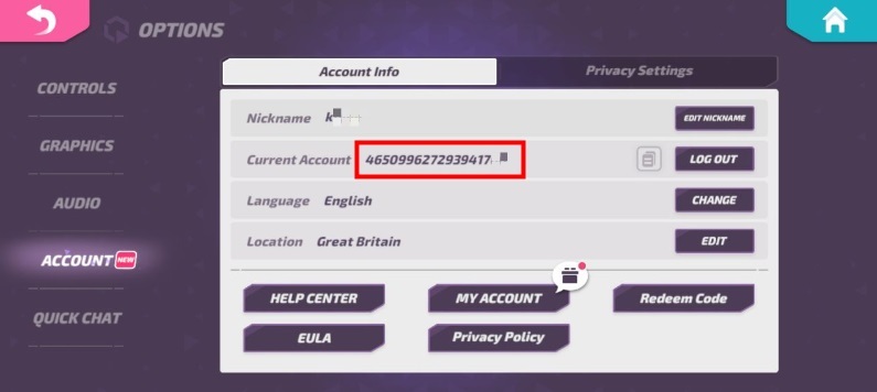 how to find t3 arena account id