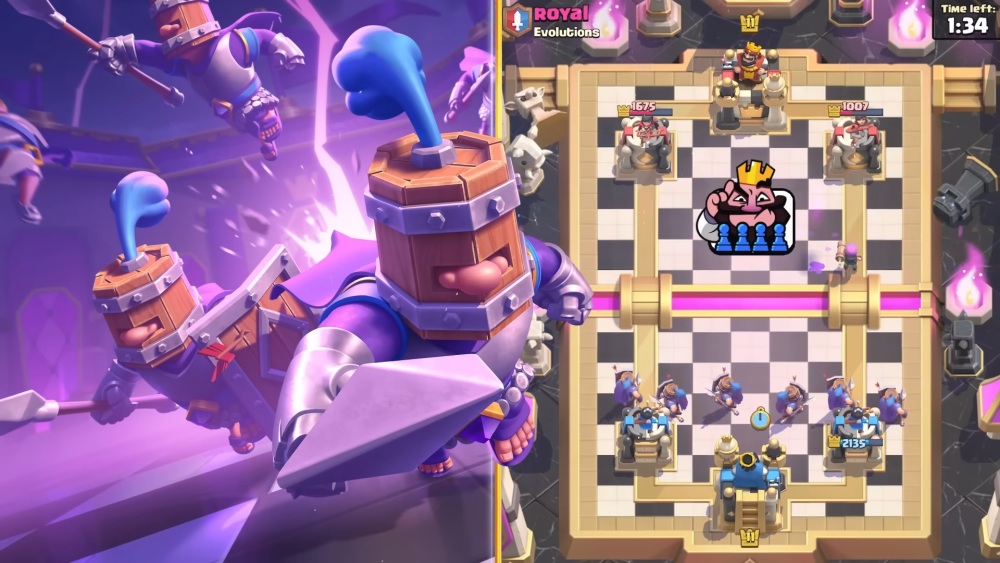 Clash Royale on X: It feels good to be the King 👑🍸   / X